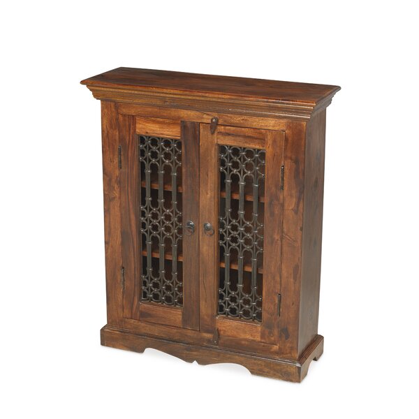 Union Rustic Jali Indian Solid Wood 86cm H Media Cabinet Reviews